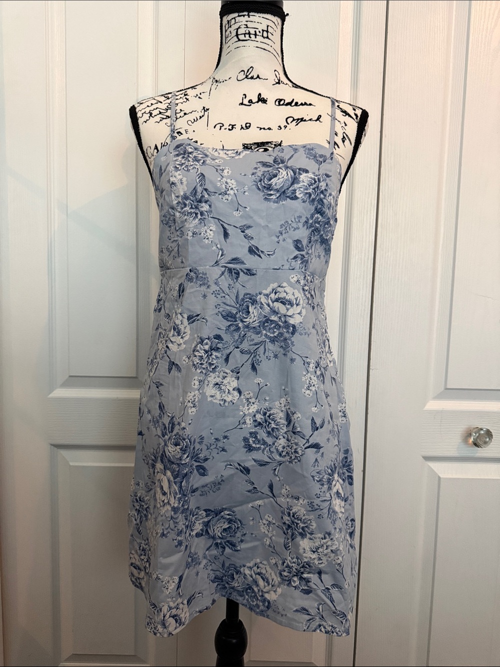 Light Blue Floral Sundress